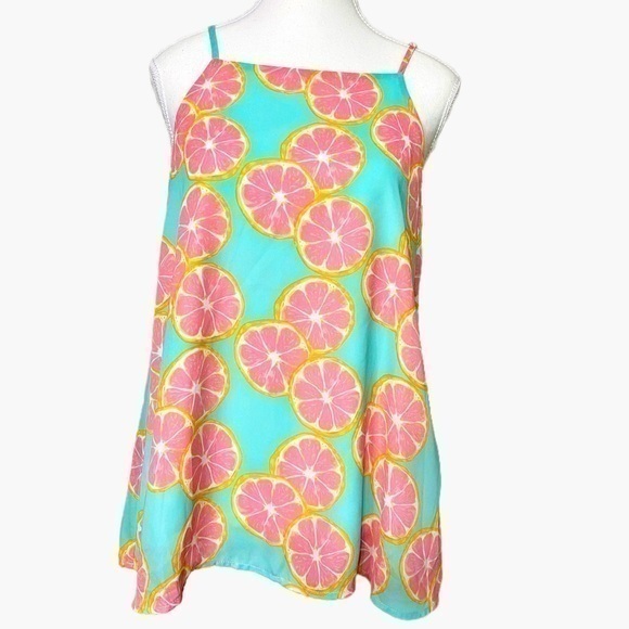 Lauren James Lemon tank top - Picture 1 of 8